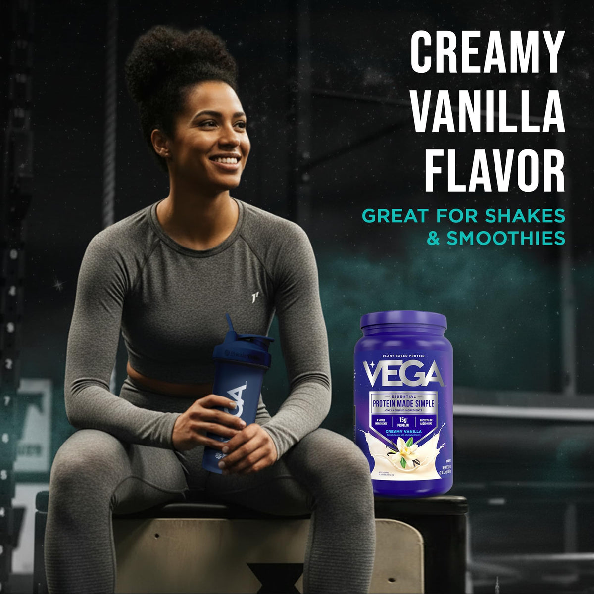 Vanilla Vegan Protein Powder J912055