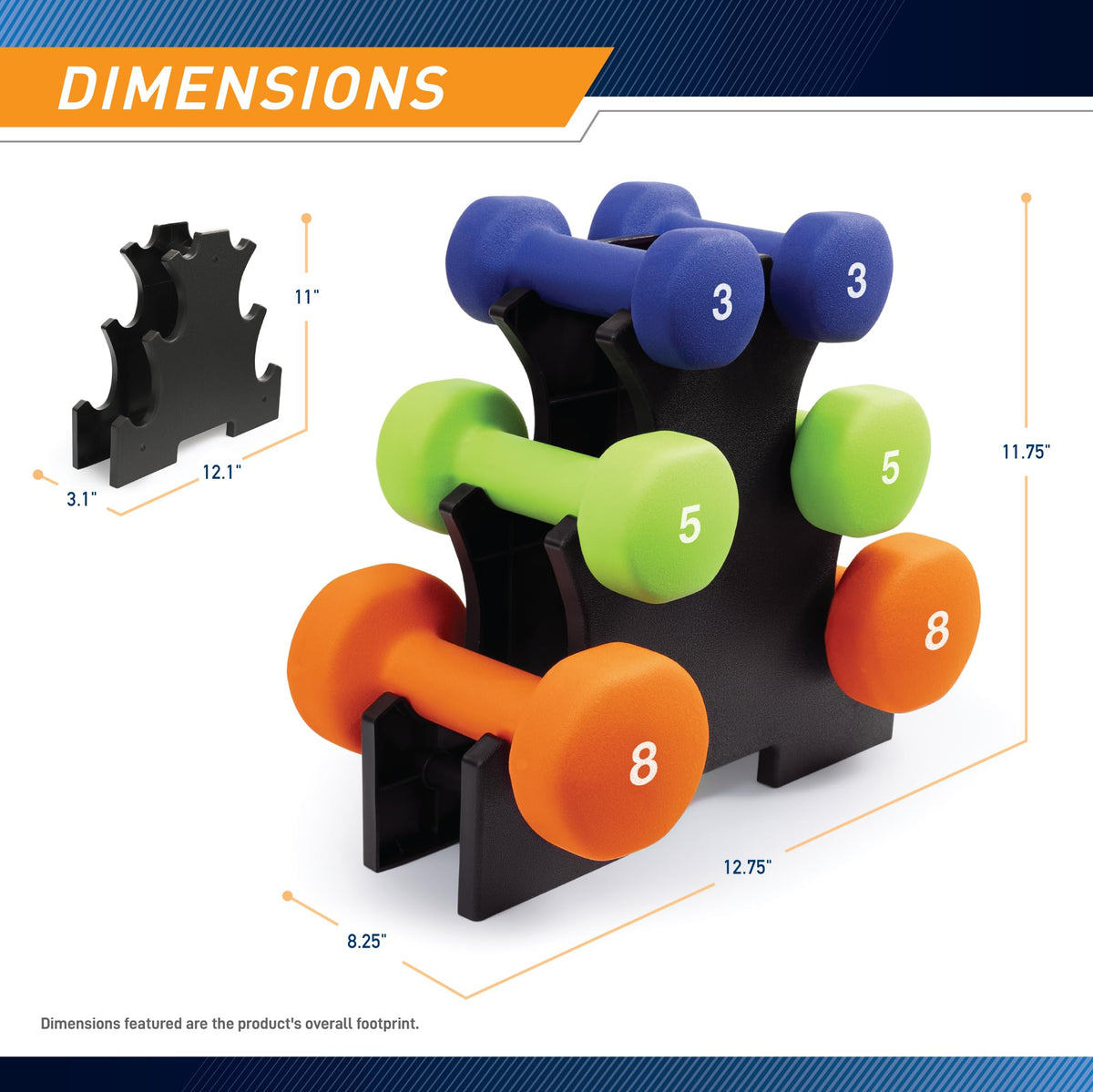 Neoprene Dumbbell Hand Weights O867