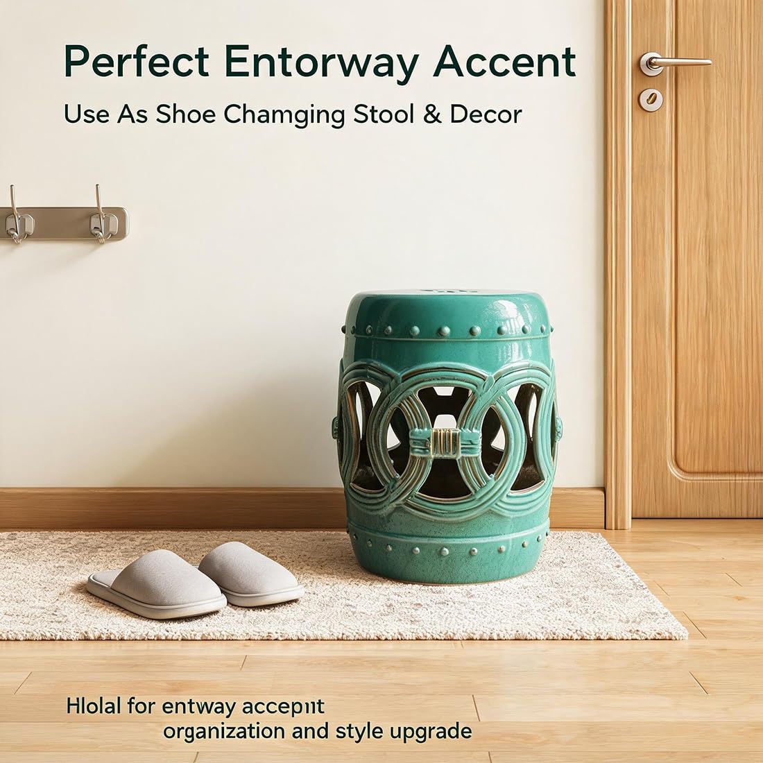 Ceramic Garden Stool R3770