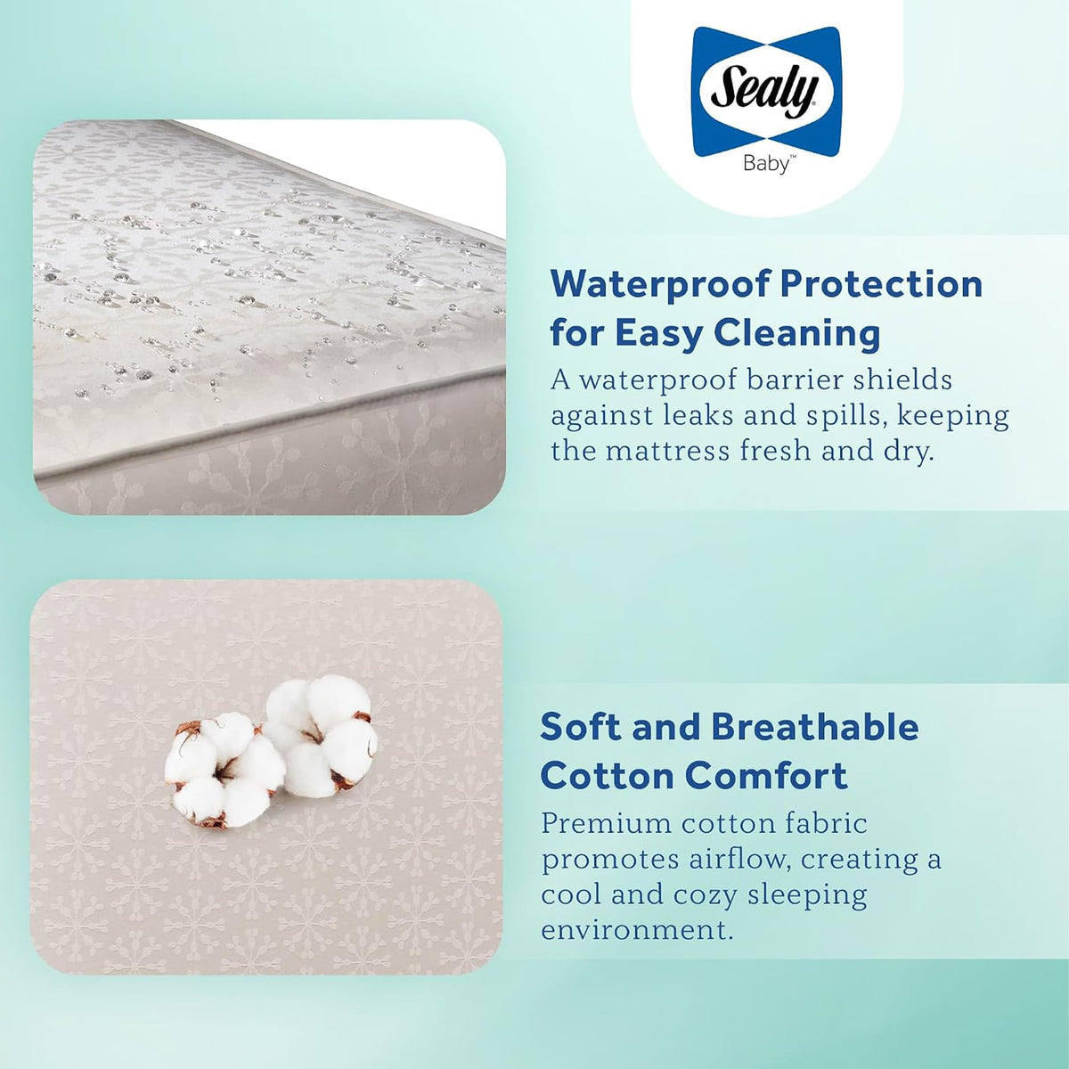 2 Stage Crib and Toddler Bed Mattress K34602