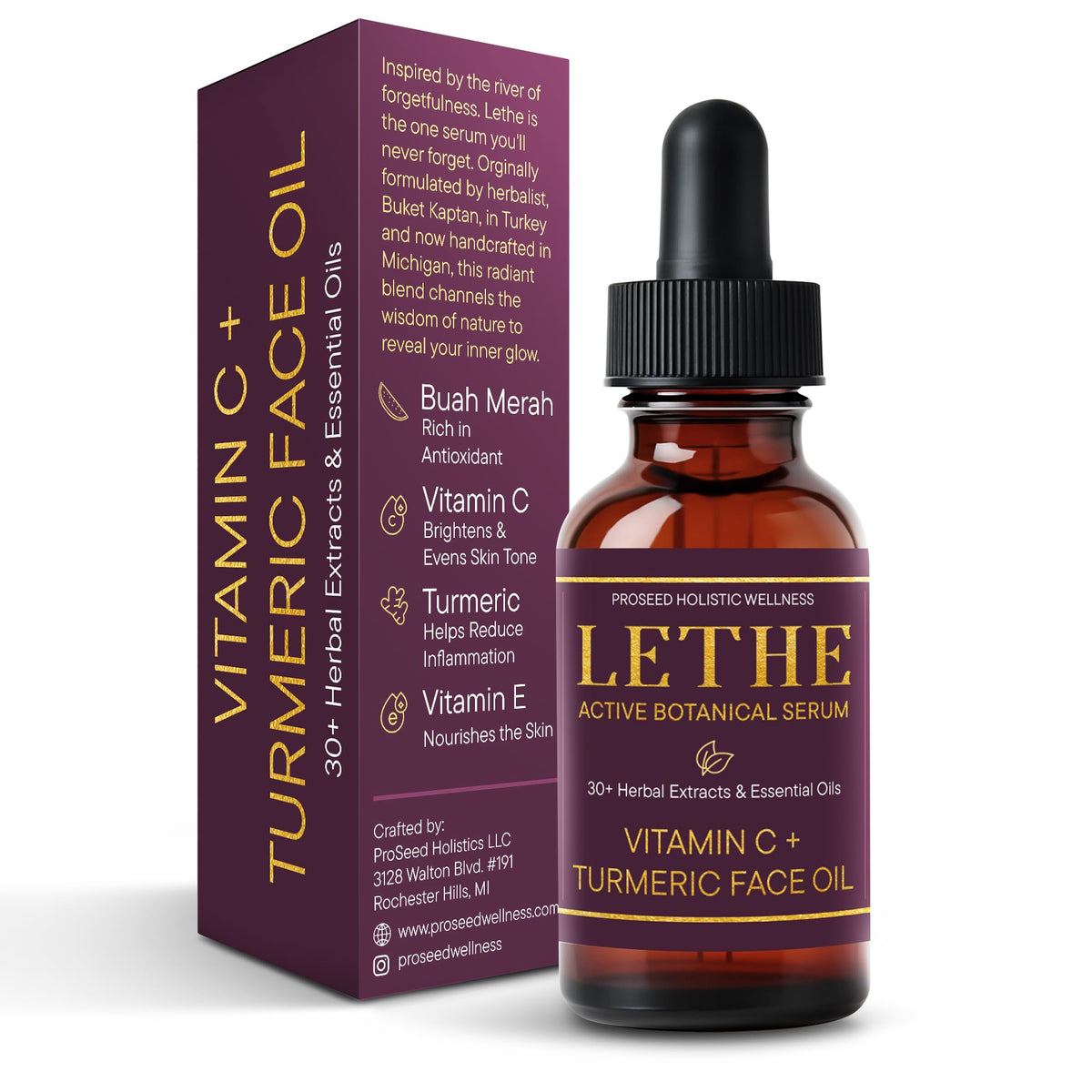 Botanical Face Serum, Facial Oil, 1 oz A774