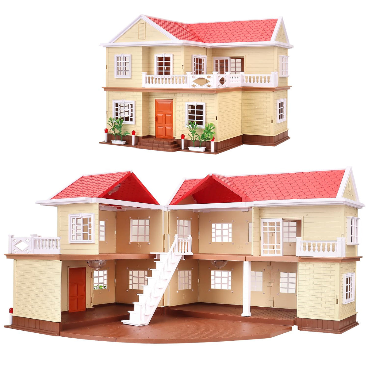 Cozy Cabin Doll House Playset U620062