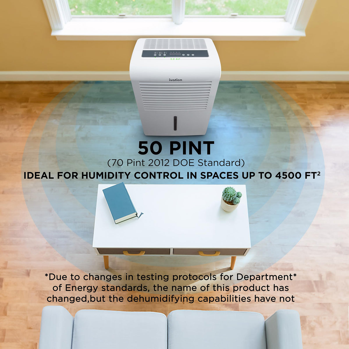 50 Pint Dehumidifier with Pump & Drain Hose U651157
