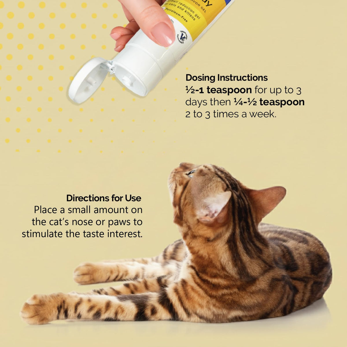 5 oz Petroleum Free Cat Hairball Gel A9159