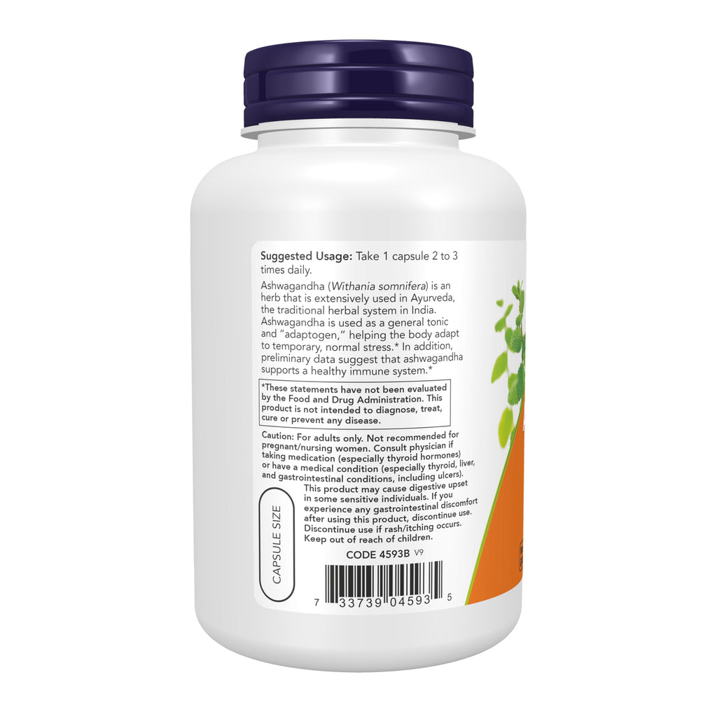 Ashwagandha 450 mg 180 Veg Caps Z653