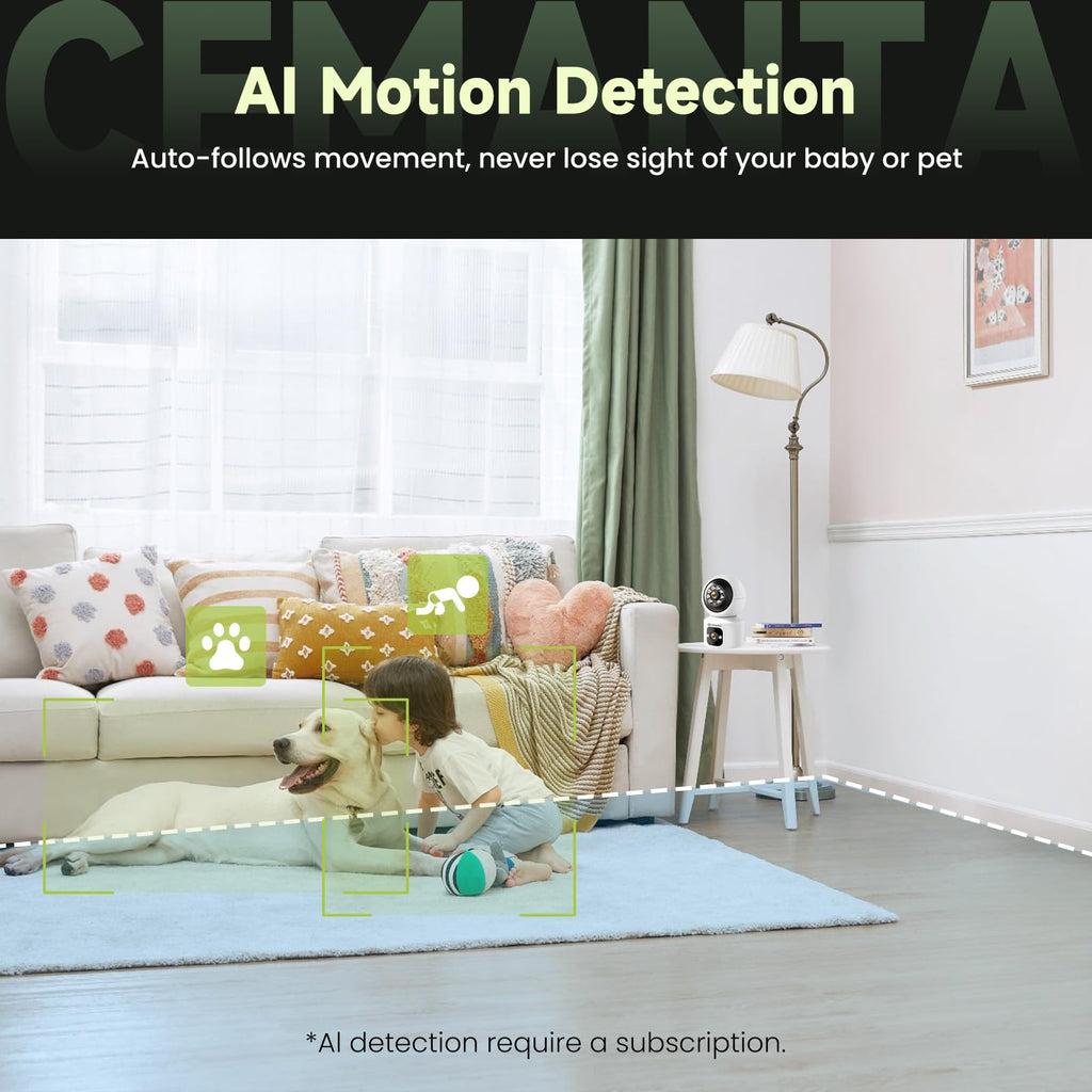4MP Indoor Security Camera Y96616
