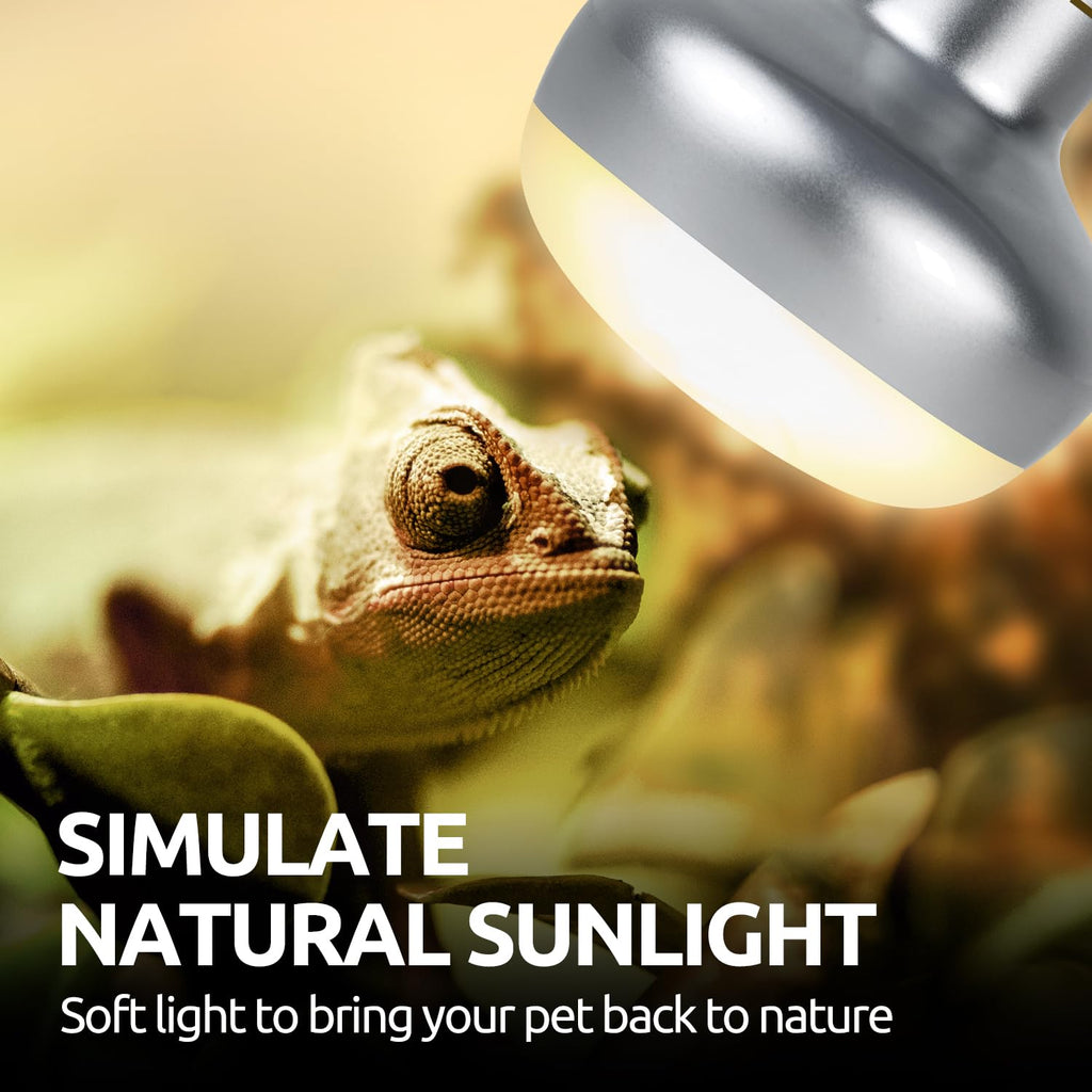 100W Basking Spot Light & 26W UVA UVB Bulb Combo Pack S928624