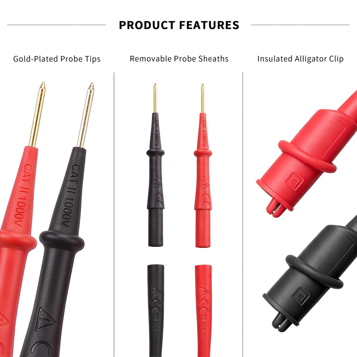 HVAC Silicone Test Lead Kit M63081