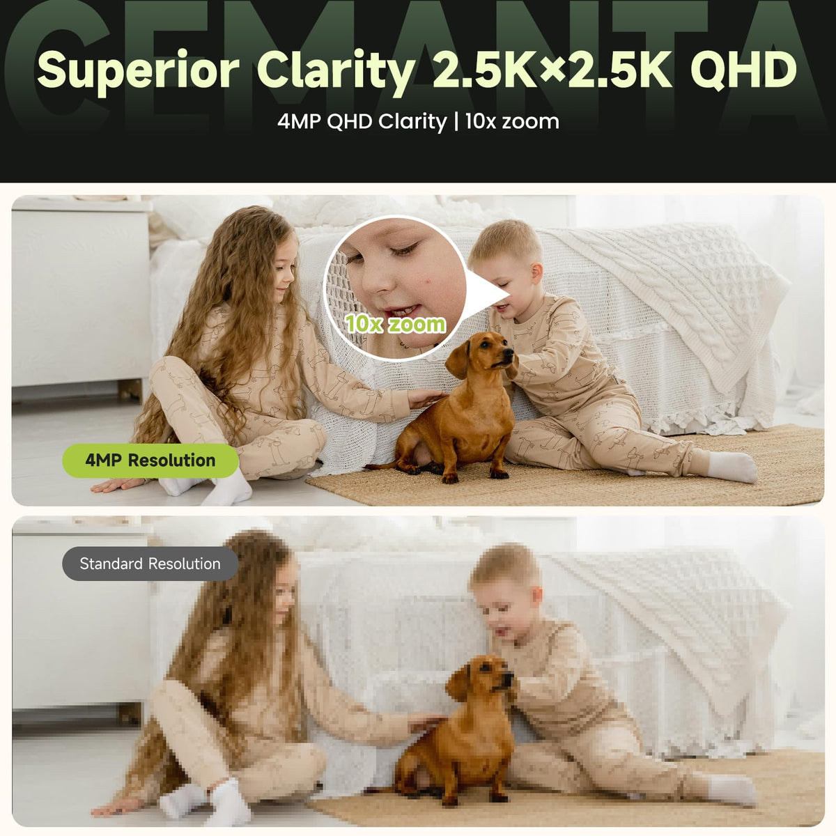4MP Indoor Security Camera Y96616