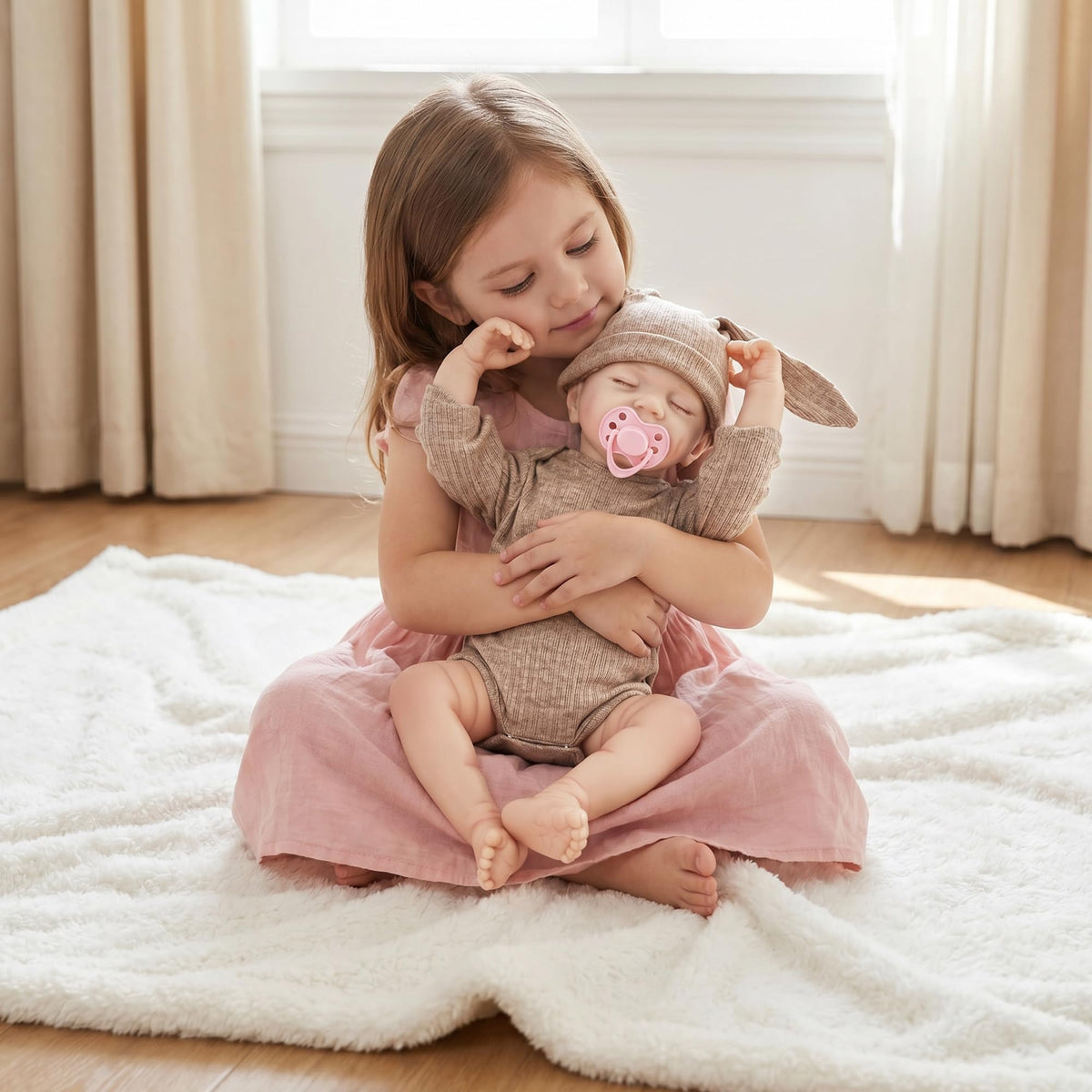 20 Inch Lifelike Reborn Baby Doll with Soft Vinyl Body N47233