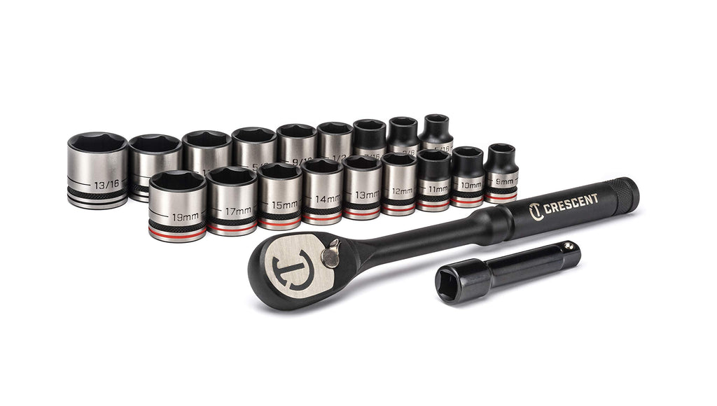 20 Piece 3/8" Drive 6 Point SAE/Metric Mechanics Tool Set G762471