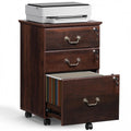 3 Drawer Wood File Cabinet with Lock G779340