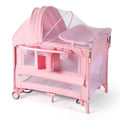 9 in 1 Bedside Bassinet with Changing Table E435375