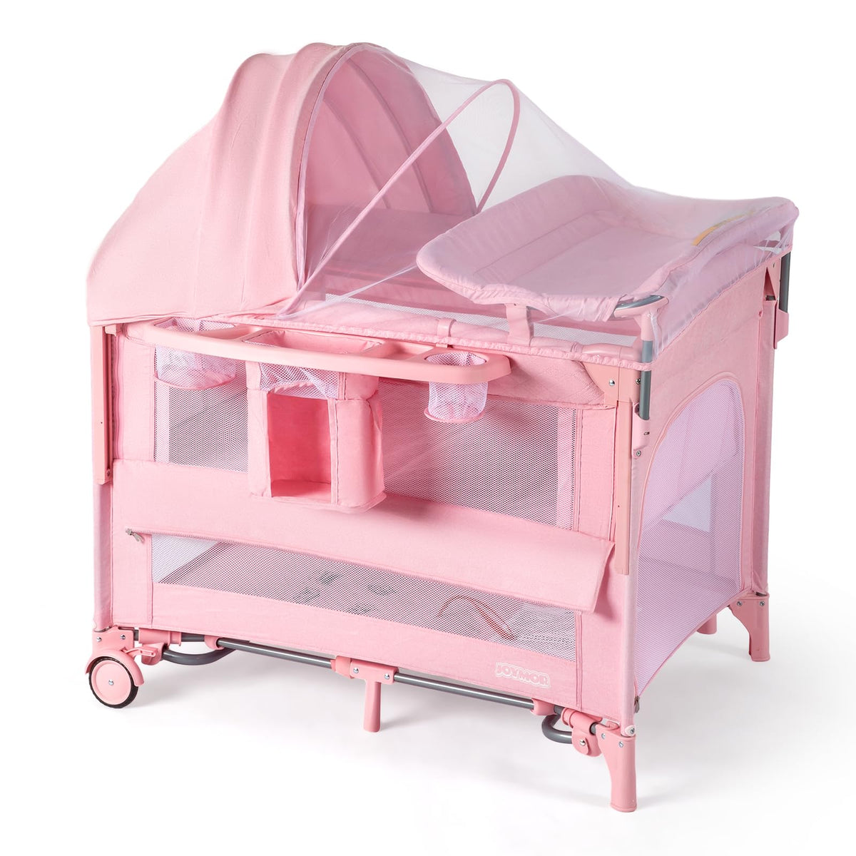 9 in 1 Bedside Bassinet with Changing Table E435375