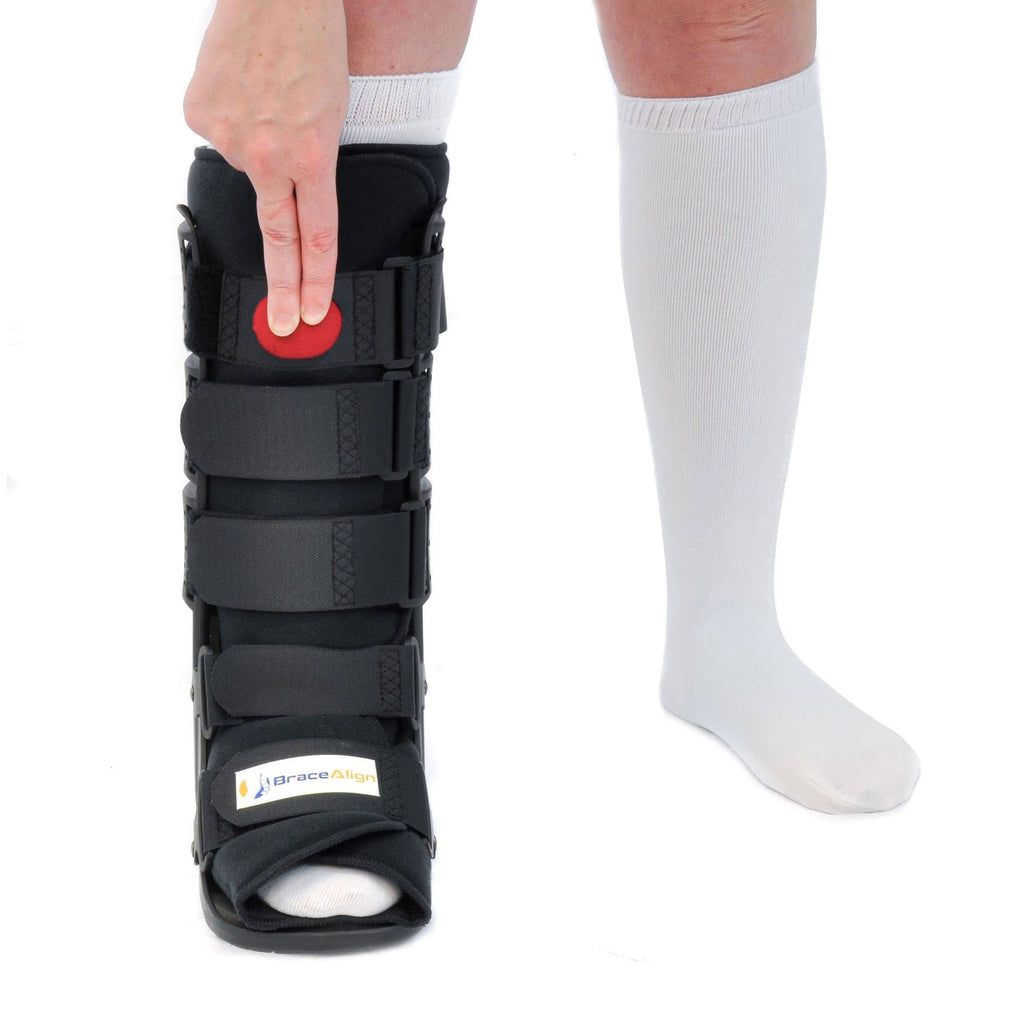 Tall CAM Walker Boot with Ankle & Foot Ice Pack Cold Wrap A24958