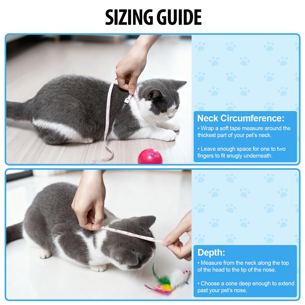 Adjustable Plastic Recovery Pet Cone B988125