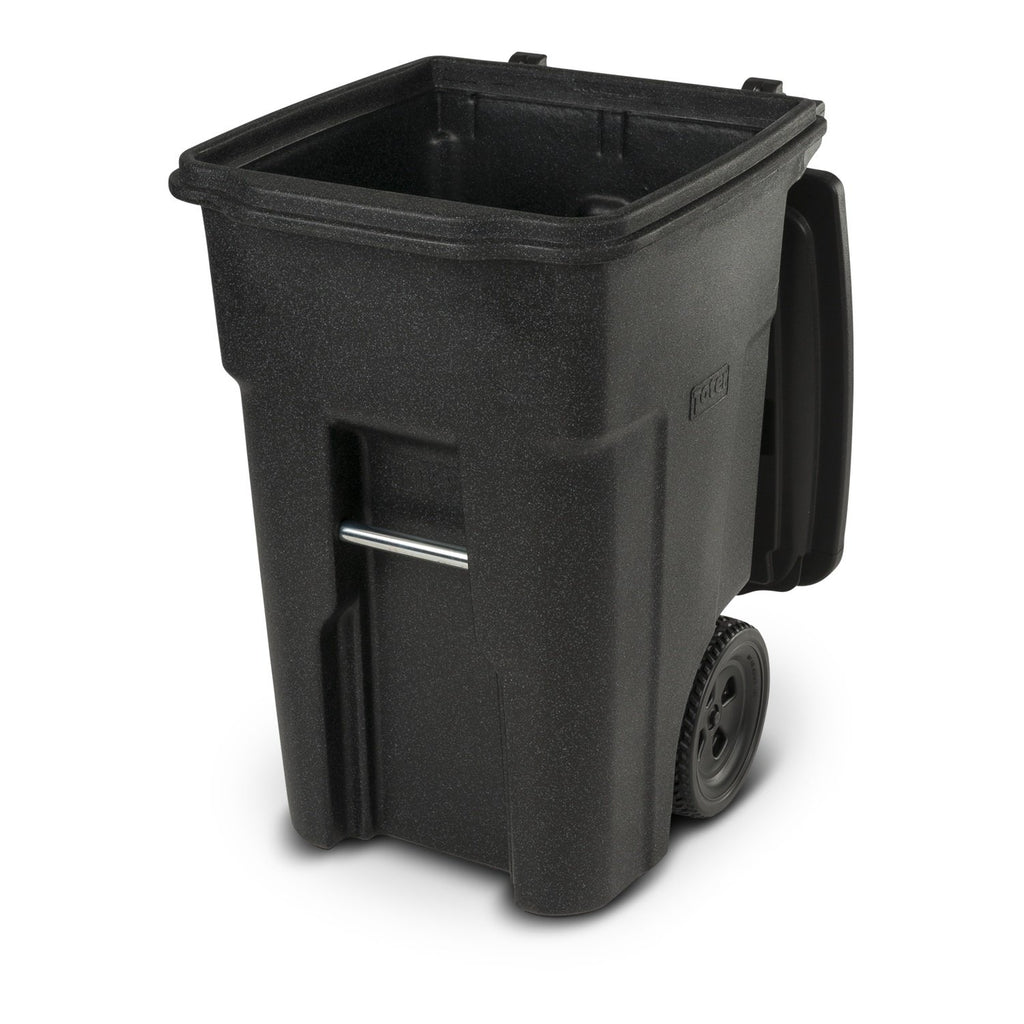 Blackstone Trash Can with Wheels and Attached Lid, 48 Gallon X668
