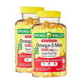Lemon Flavor Fish Oil Omega 3 Softgels with EPA DHA M3971
