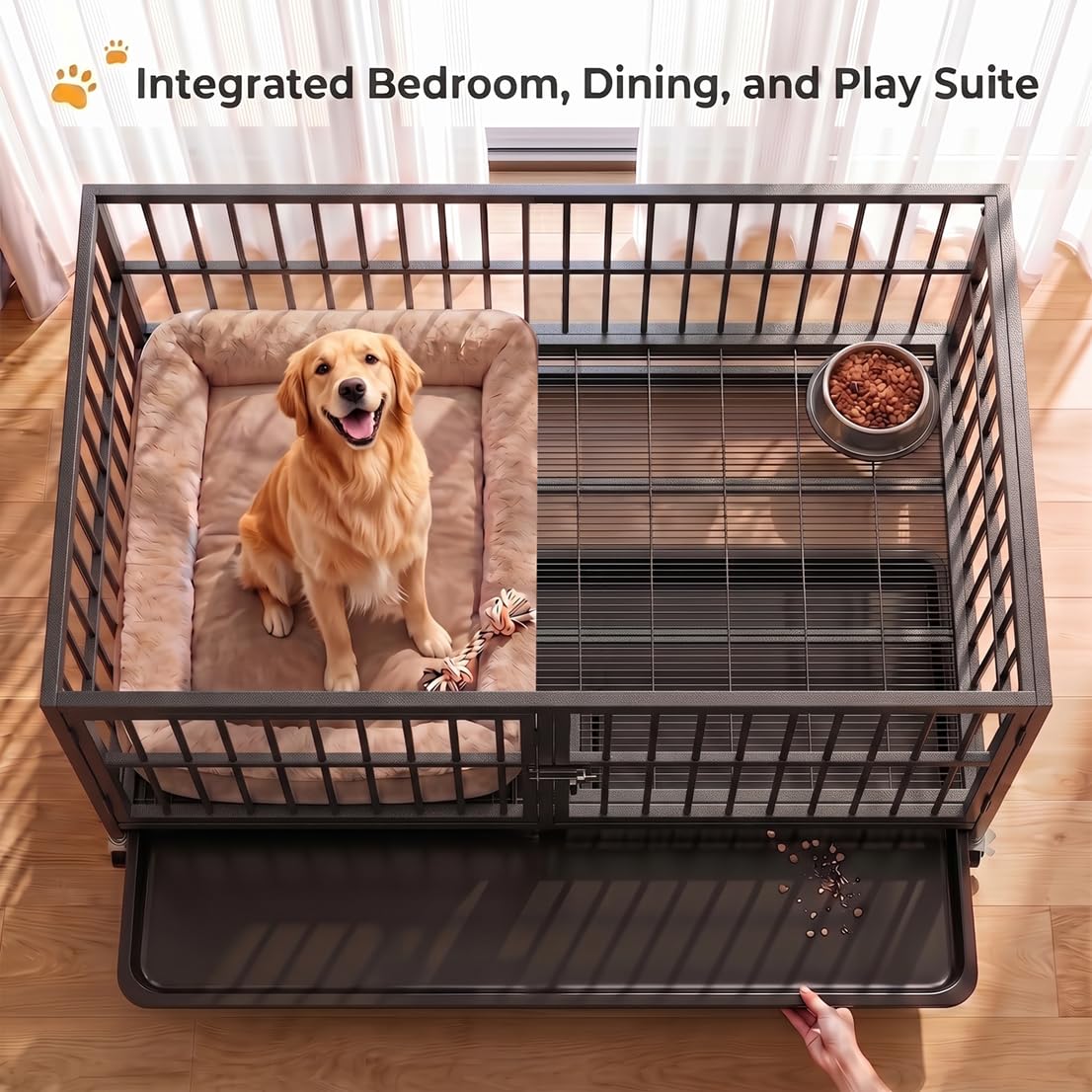 48" Heavy Duty Dog Crate A724