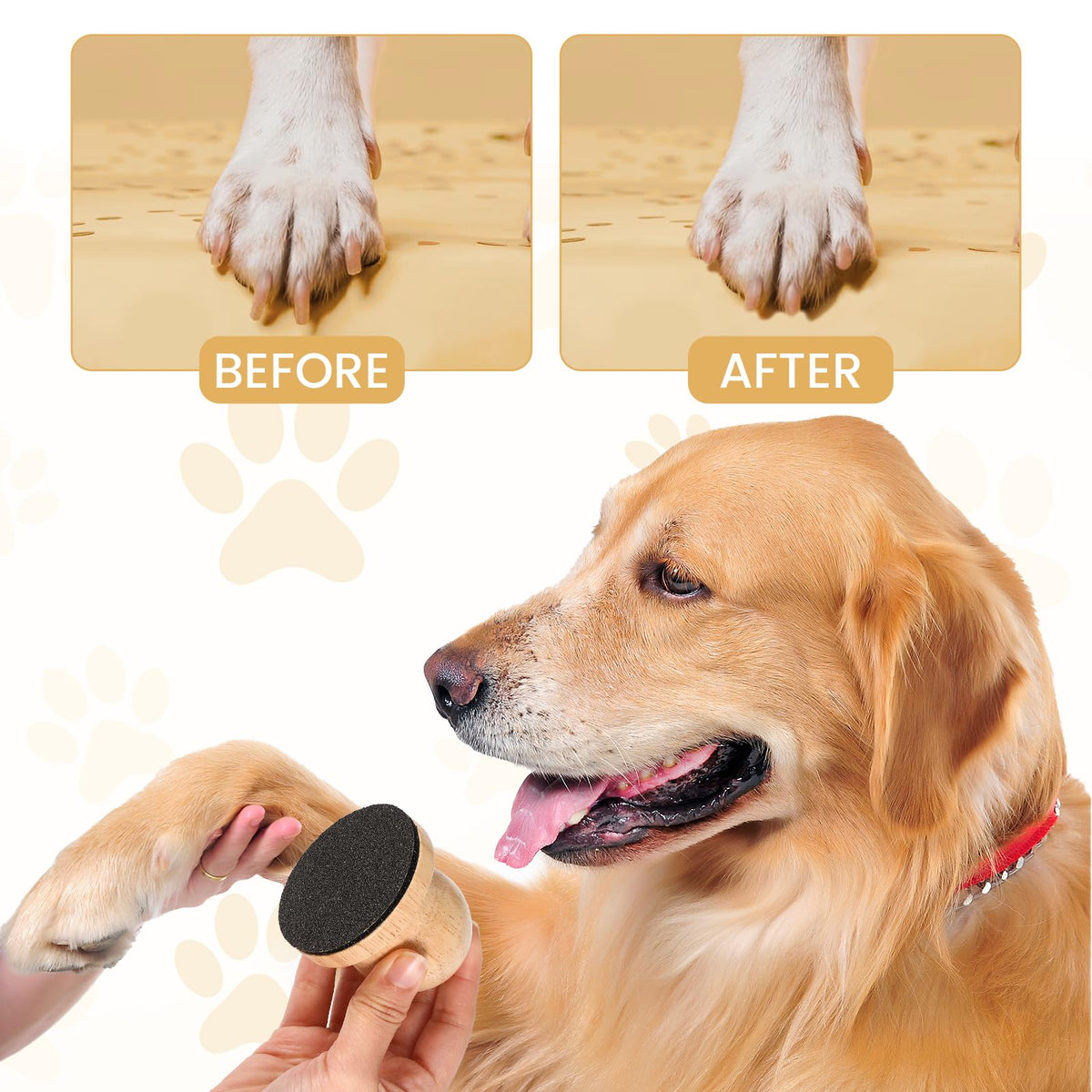 Dog Nail File with 3 Pcs Replaceable Sandpaper V225