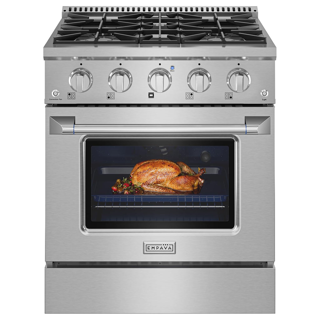 30" Gas Range with Dual-Ring Power Burner N648580