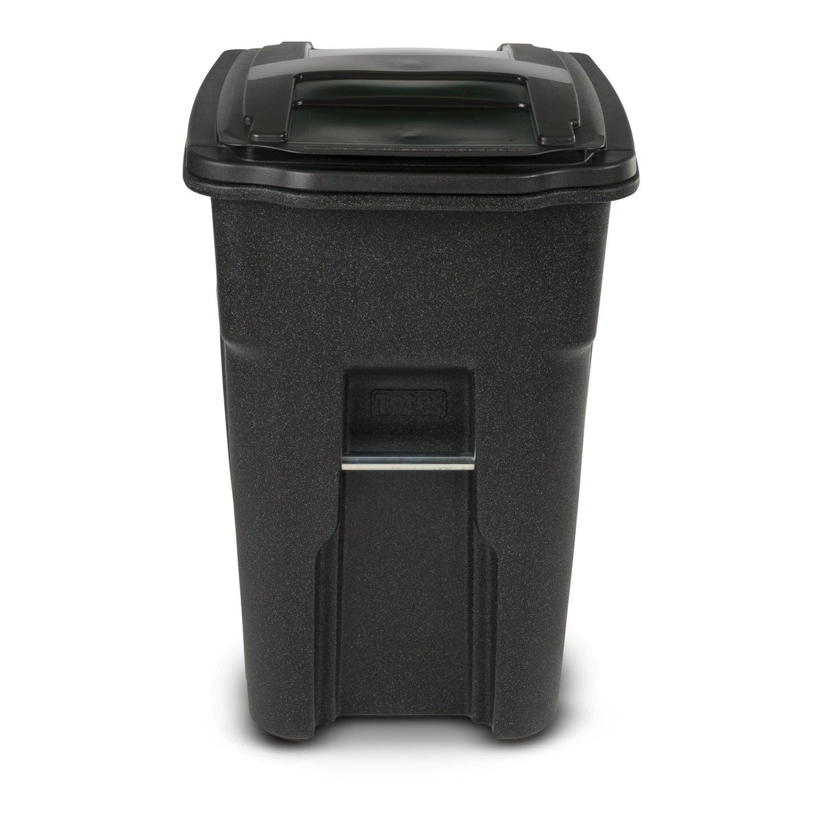 Blackstone Trash Can with Wheels and Attached Lid, 48 Gallon X668