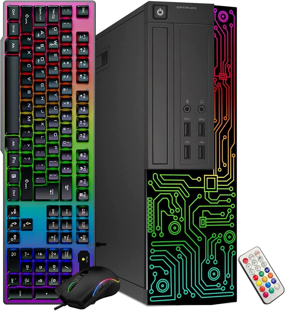 PC Core I5 GT 1030 24'' Monitor 16G RAM 512G SSD X144490