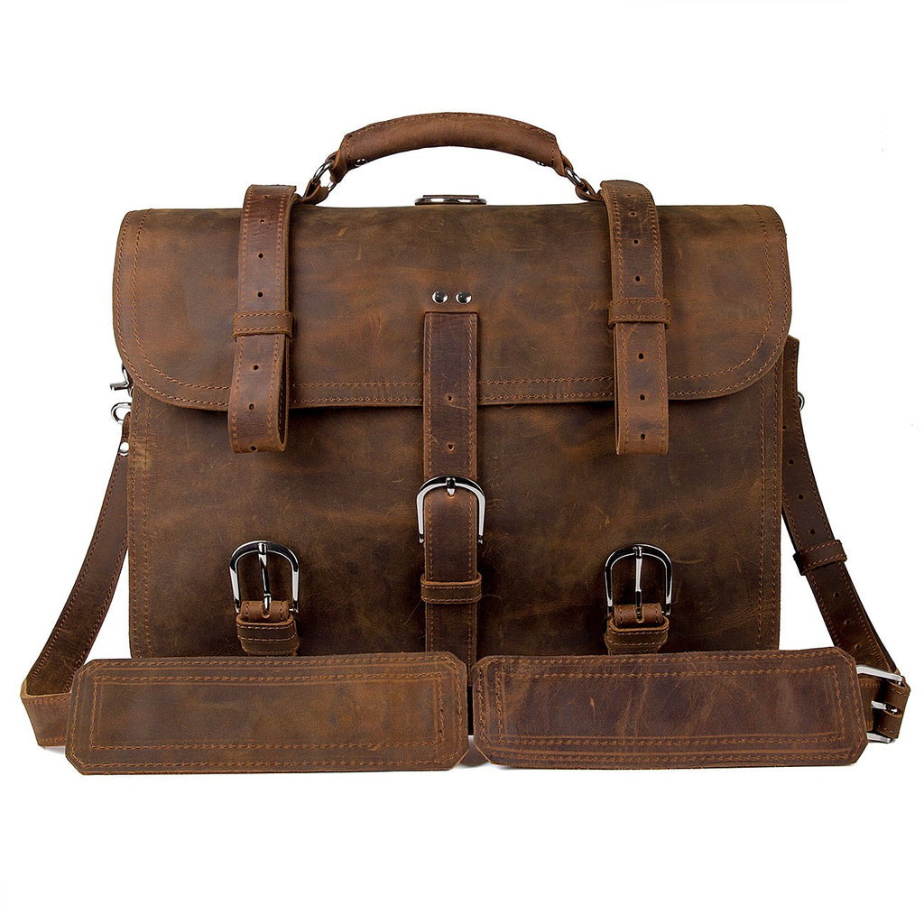 Leather Messenger Bag E935454