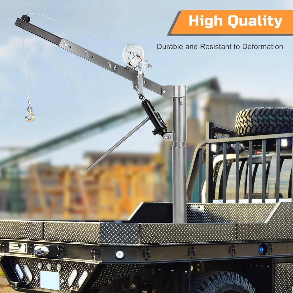 Hydraulic Pickup Truck Crane with 1000 lbs Capacity P27391