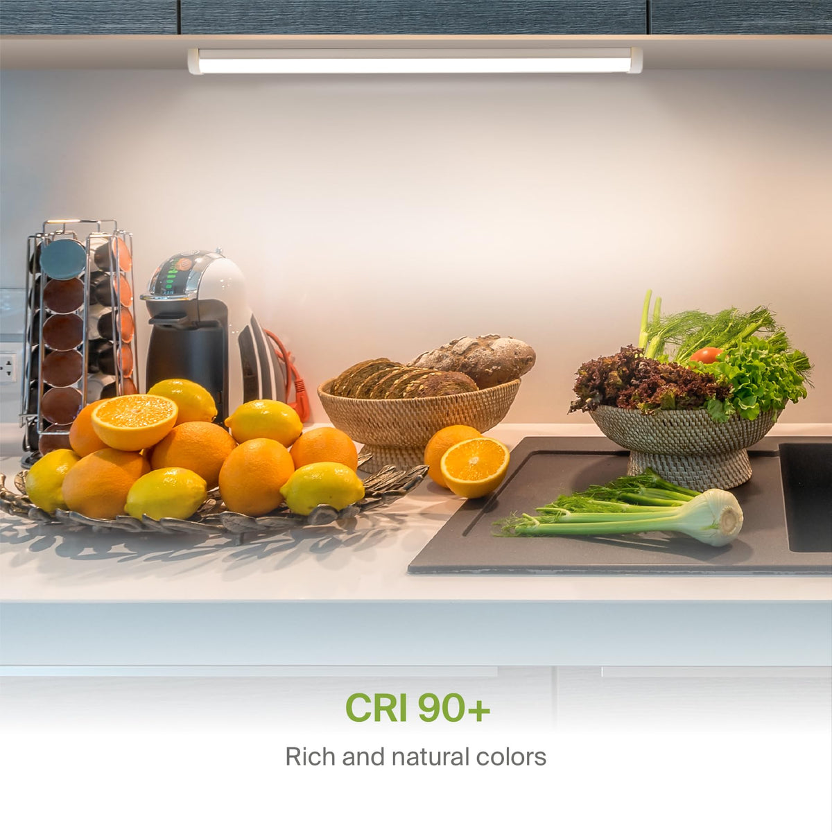 24 inch 12W Dimmable LED Under Cabinet Lighting 2 Pack B939