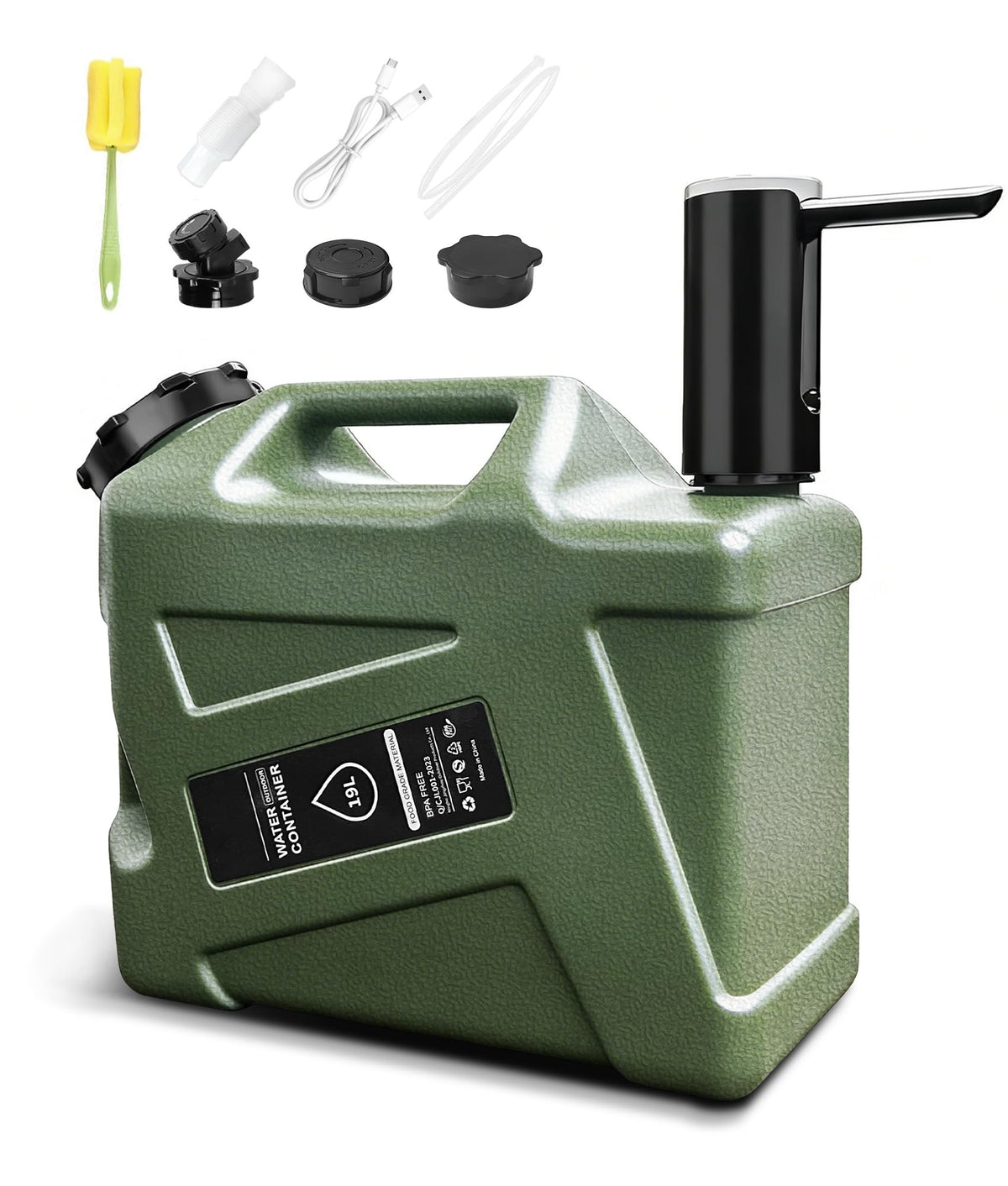 5 Gallon Water Jug with Electric Water Dispenser L57611