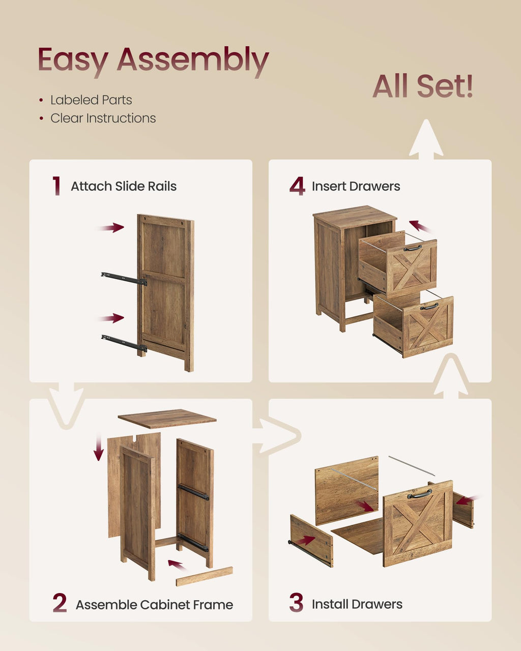2-Drawer File Cabinet R73390