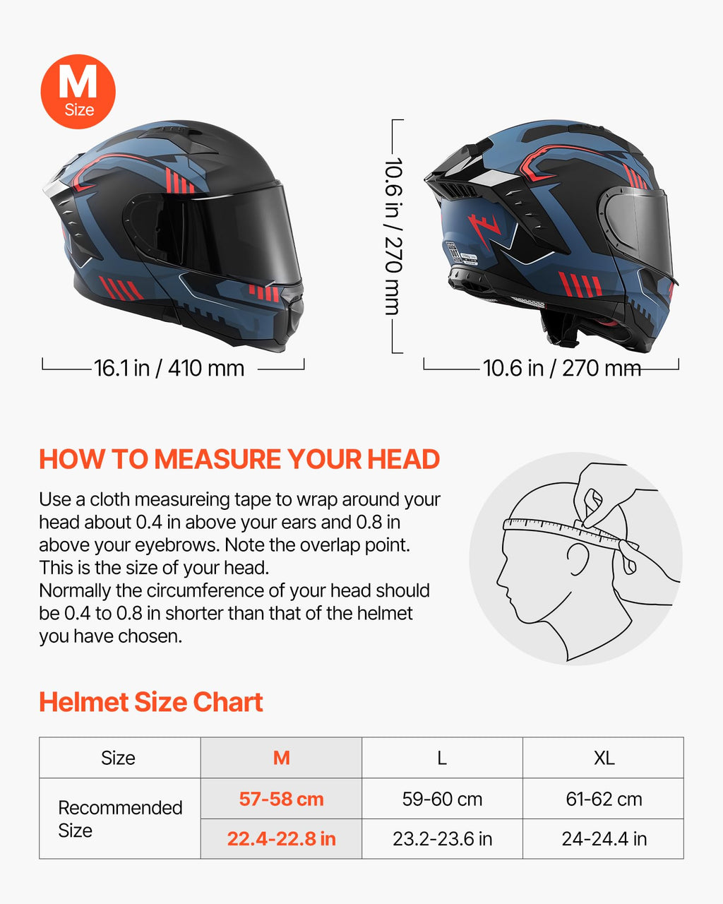DOT Approved Adult Motocross Helmet with Clear Visor E7049