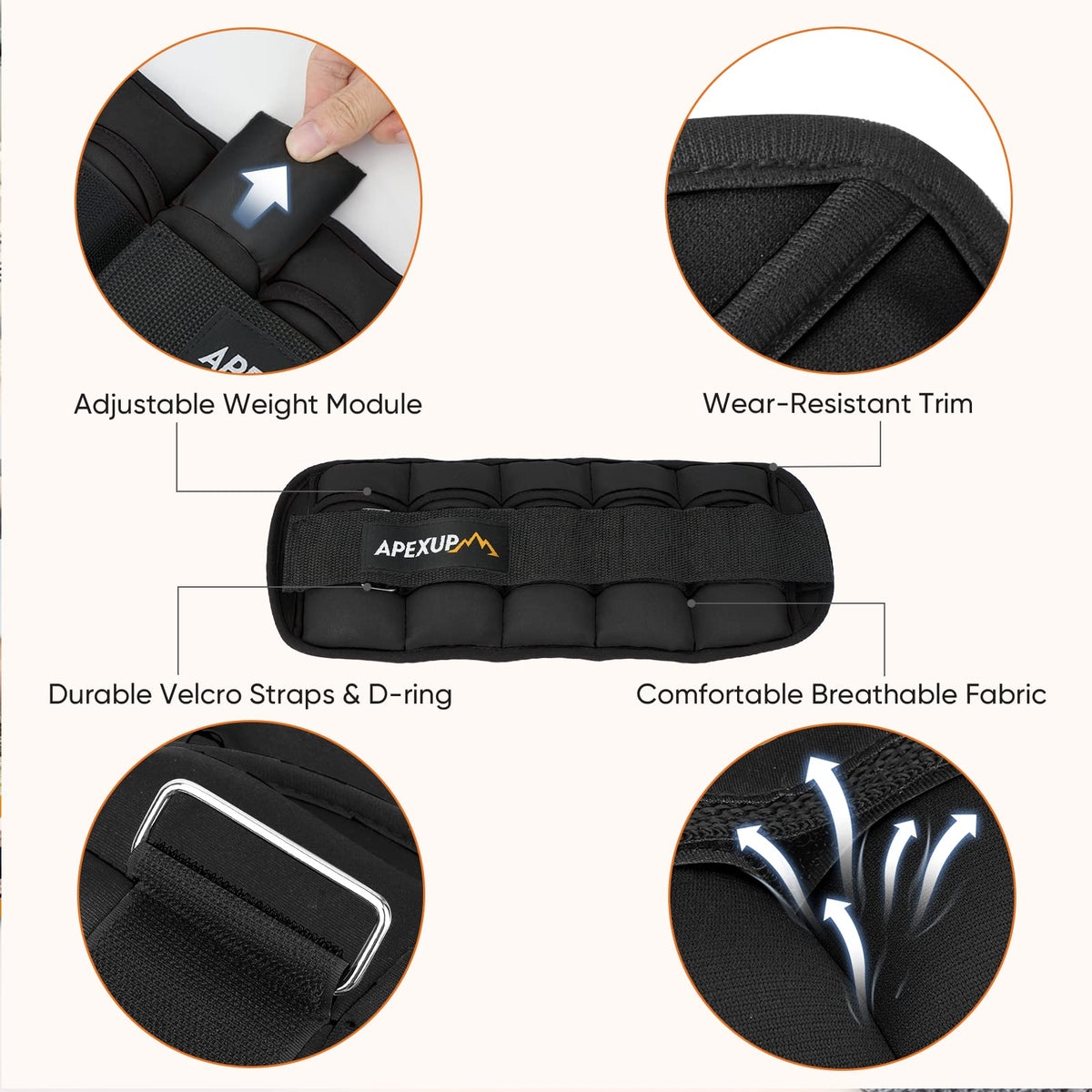 Adjustable Ankle Weights + Yoga Ball N335