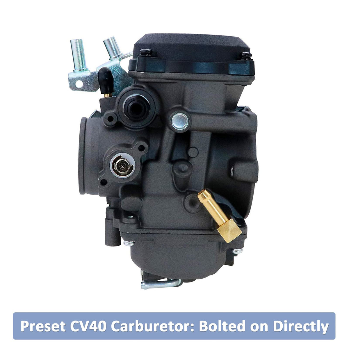 CV40 Carburetor with Fuel Filter Spark Plug Jets S67740