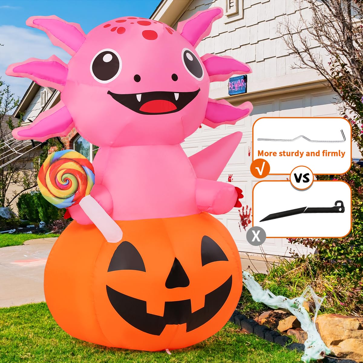 5 FT Inflatables with Built-in LEDs N331