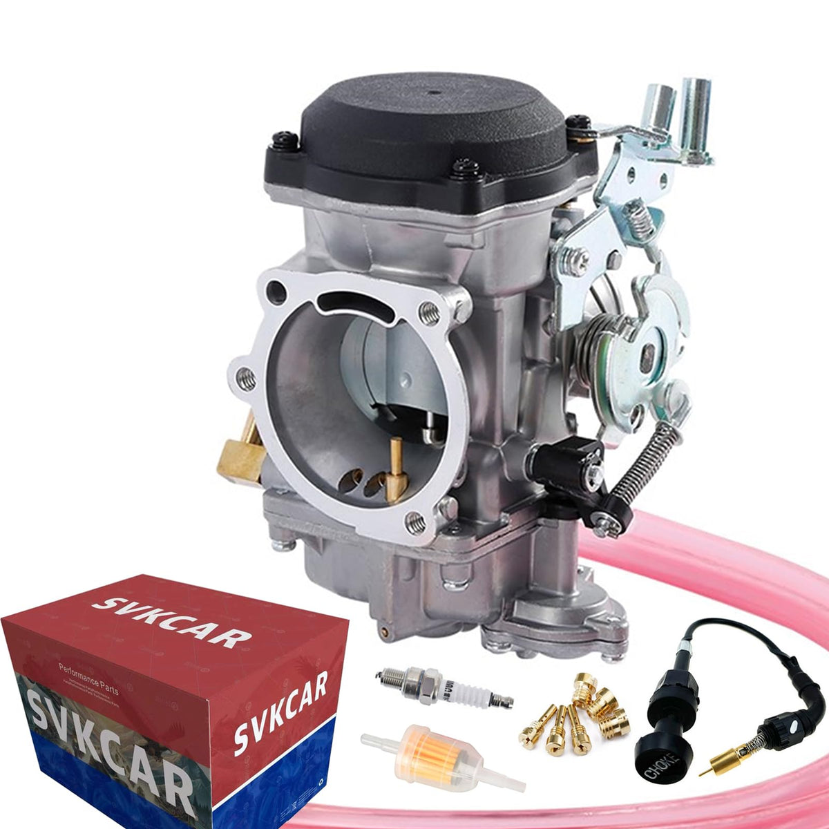 CV40 Carburetor & Choke Cable E607