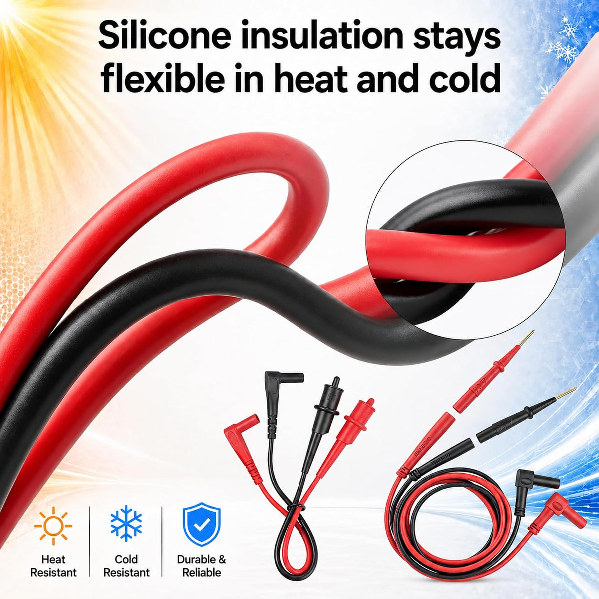 HVAC Silicone Test Lead Kit M63081