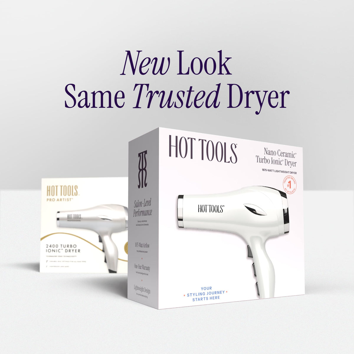 1875 Watt White Ceramic Hair Dryer O72469