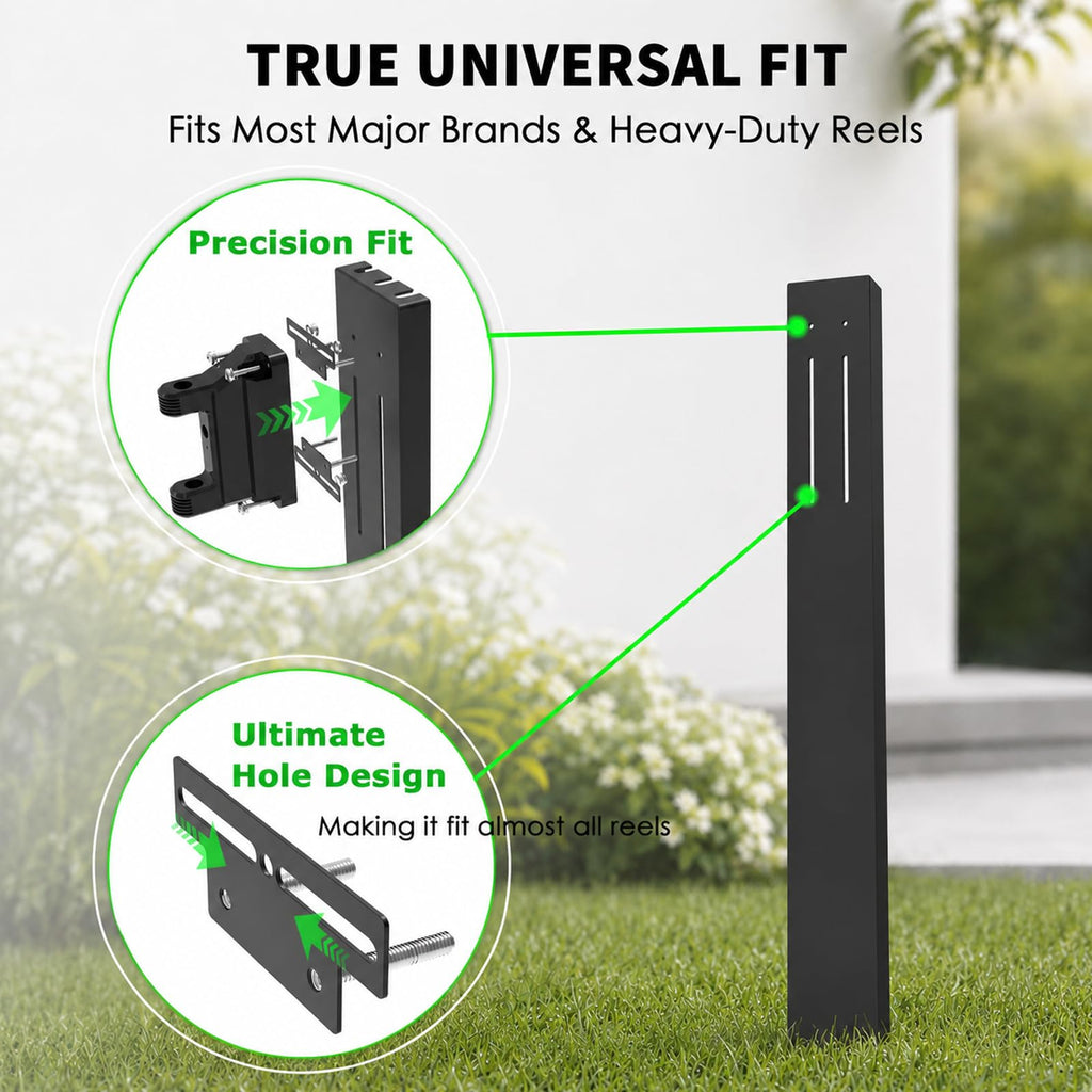 Retractable Garden Hose Reel Mounting Post S1854