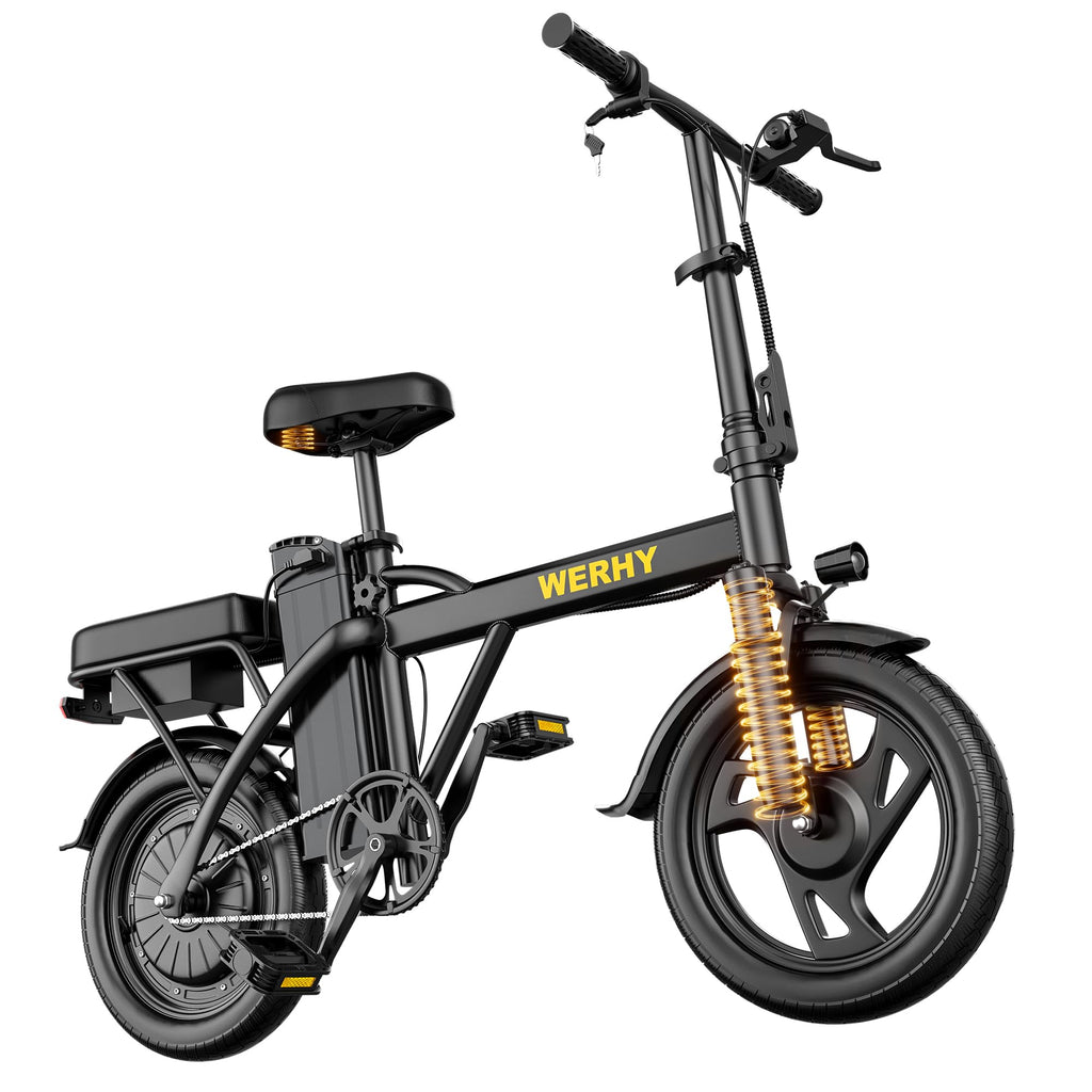 Electric Bike for Adults 750W Peak Motor 20 MPH Folding Ebike 14" G913