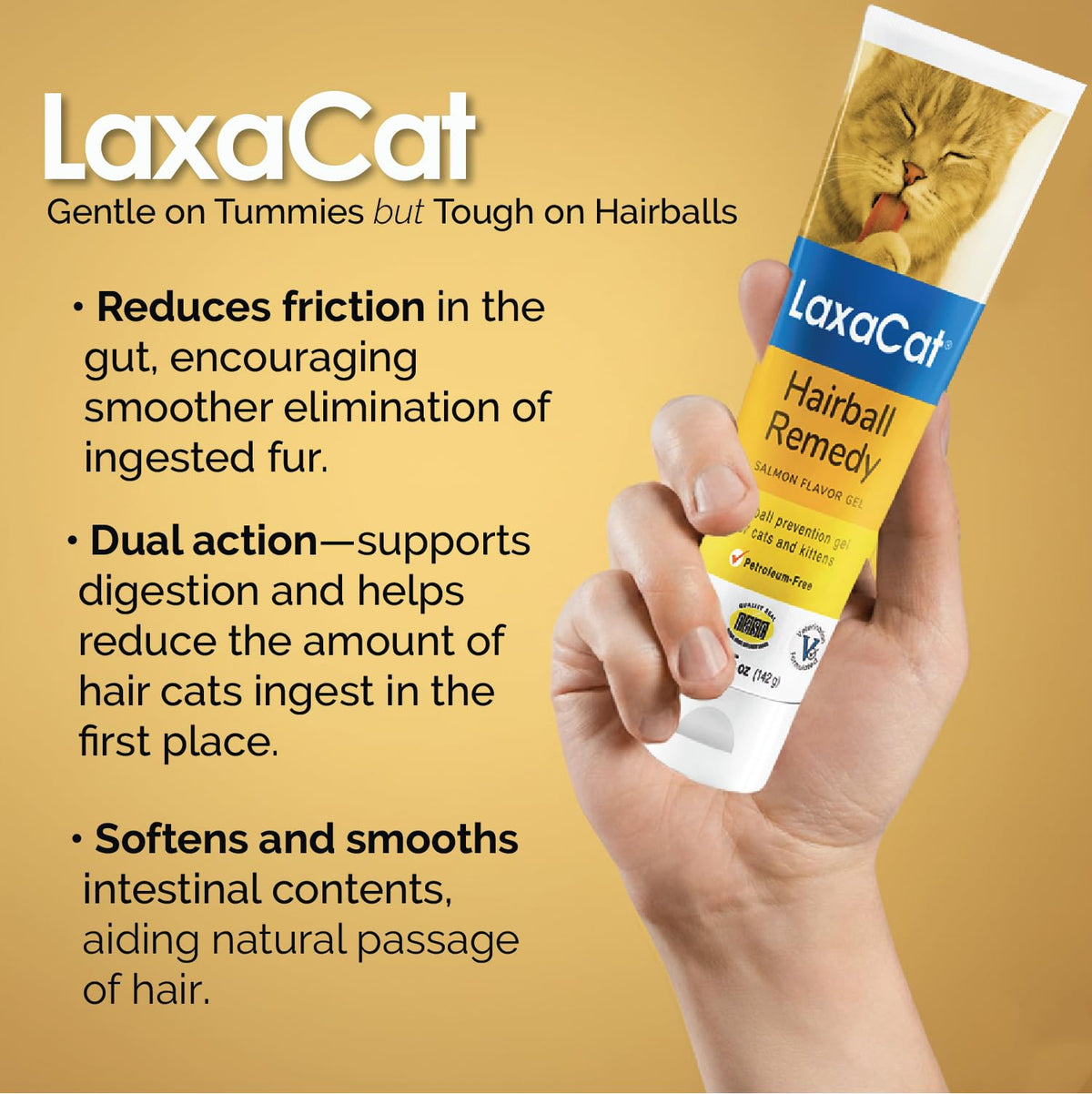 5 oz Petroleum Free Cat Hairball Gel A9159