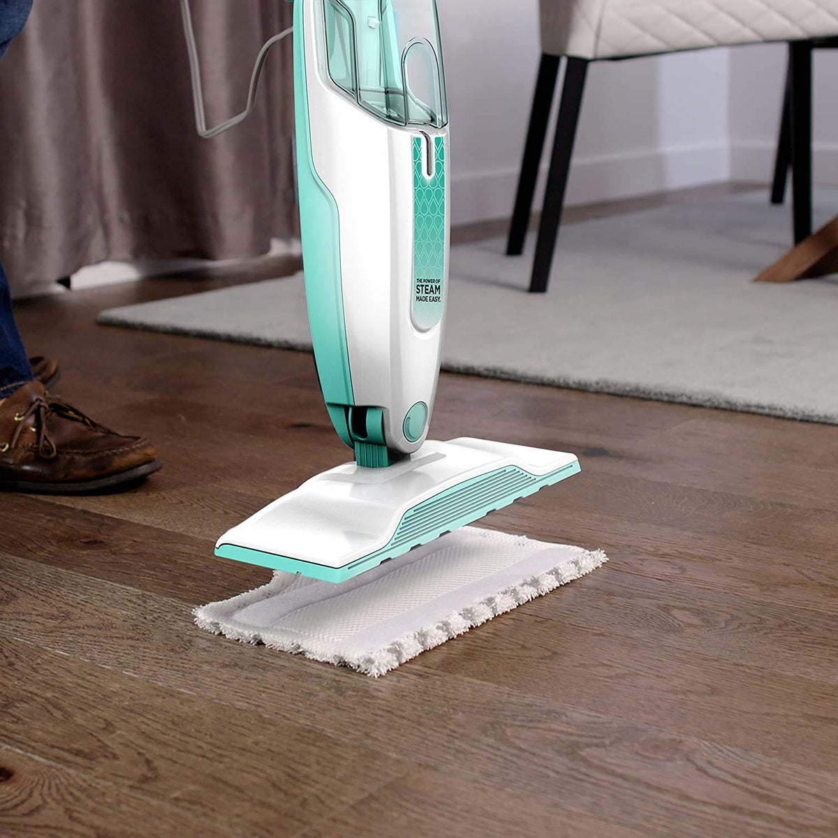 Steam Mop Hard Floor Cleaner with Removable Water Tank R208398