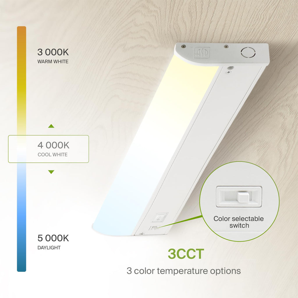 24 inch 12W Dimmable LED Under Cabinet Lighting 2 Pack B939