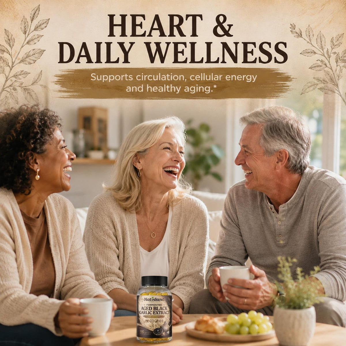 Odorless Black Garlic Extract Softgels V870421