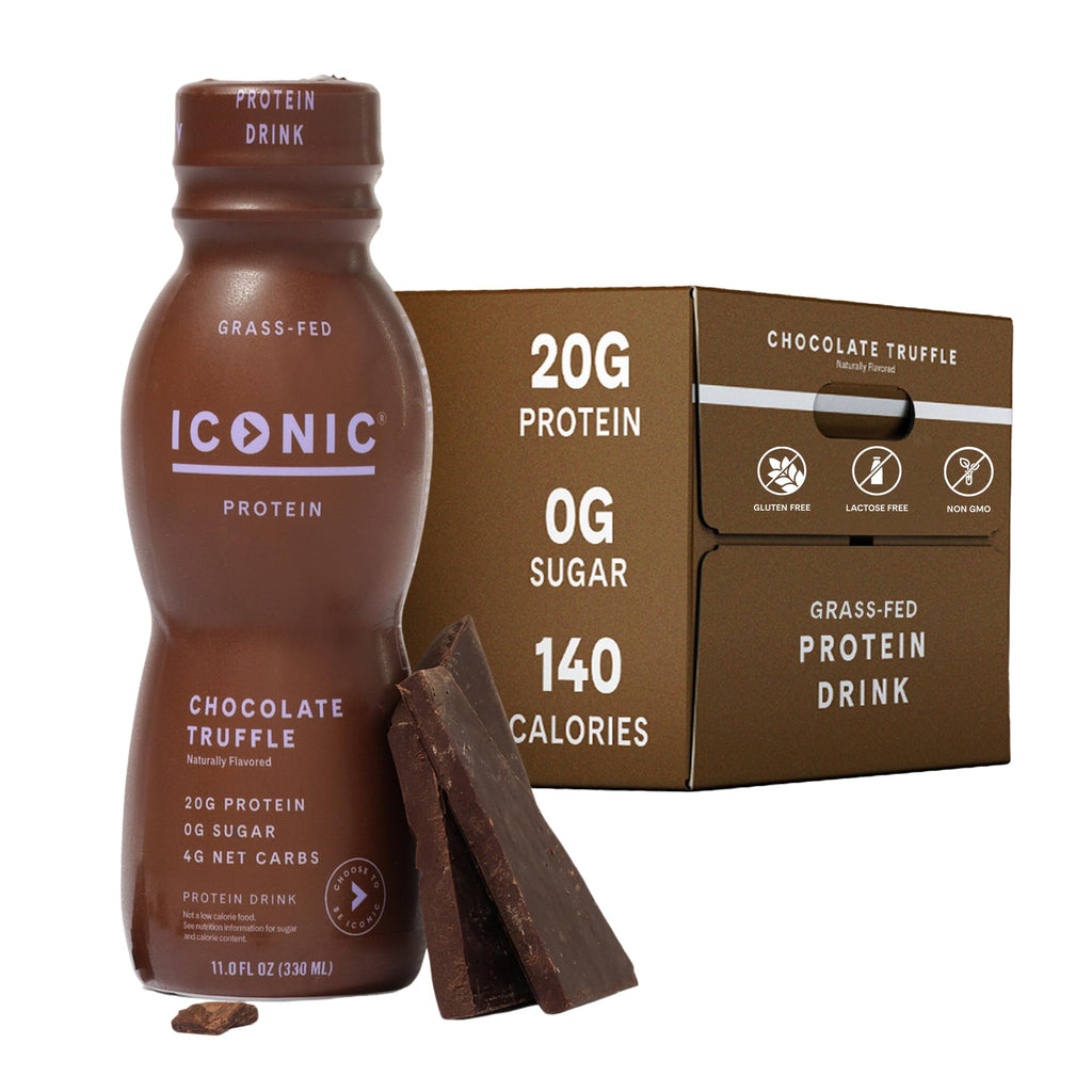 Chocolate Truffle Sugar Free Low Carb Protein Drinks 12 Pack M4937