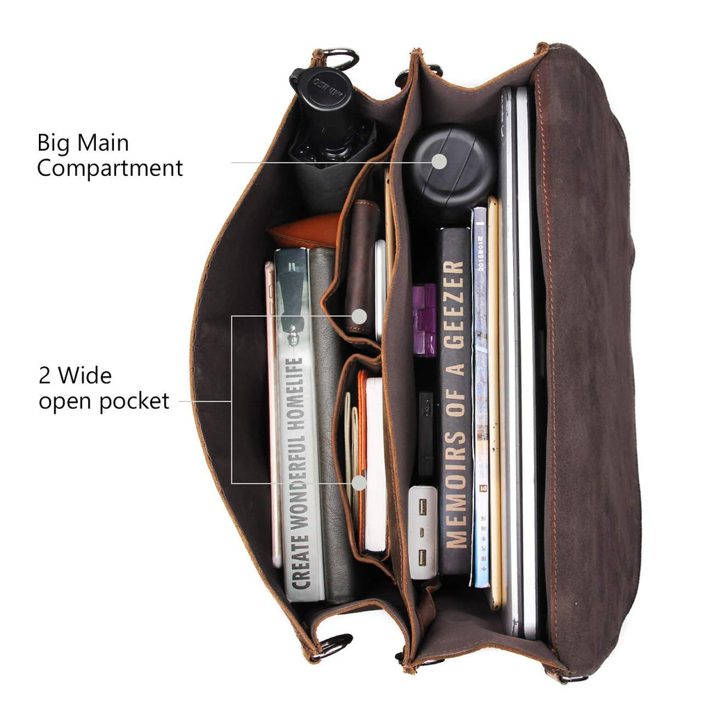 Leather Messenger Bag E935454