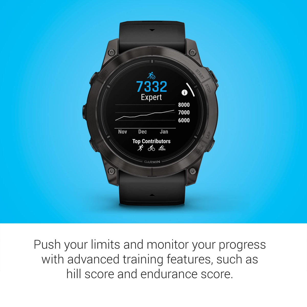 Black 51mm Smartwatch I485