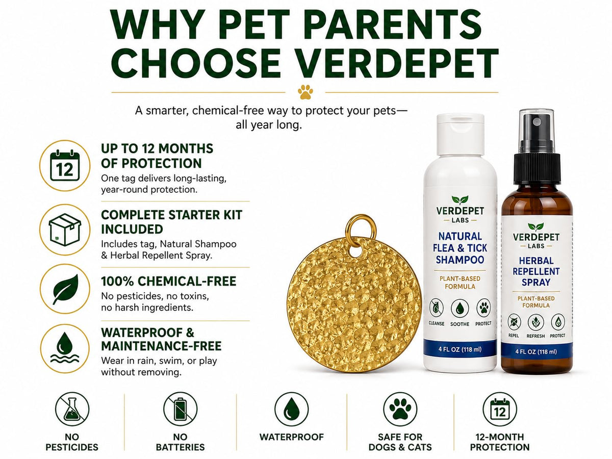 Flea & Tick Tag for Dogs & Cats E4335