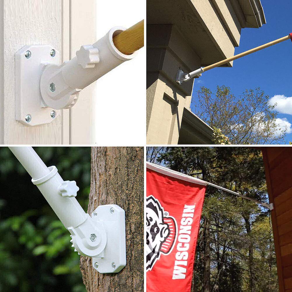Adjustable Aluminum Flag Pole Bracket E8243